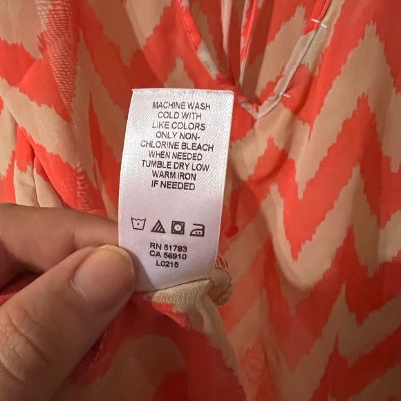 Pink & Cream Blouse - Picture 4 of 5